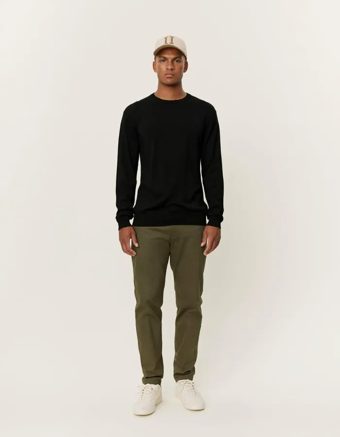 Knitwear Men Les Deux Greyson Merino Knit 8211 BlackBlack