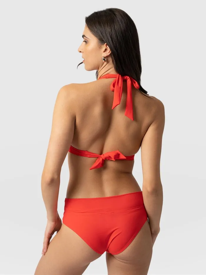 Kyra Bikini Top 8211 Red Red Women Saint And Sofia Swimwear