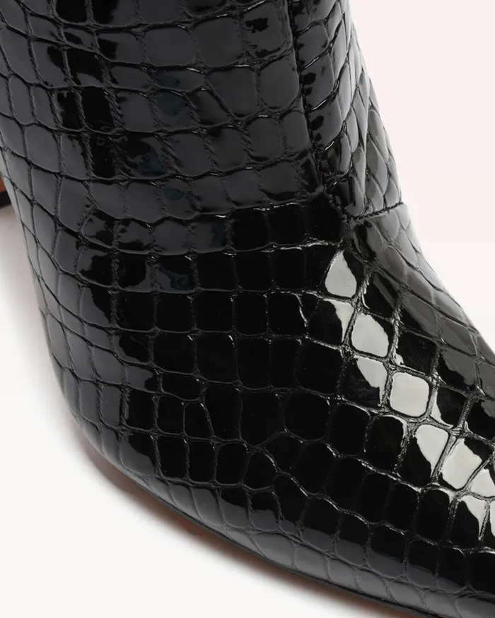 Kyra Black Tall Boot 8211 Luxury Leather Boots 8211 KneeHigh Boots Black Women Alexandre Birman Boots
