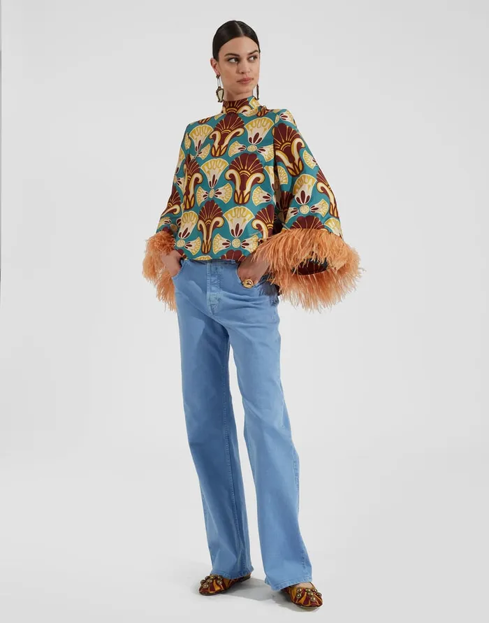 La Doublej Better Than Your Boyfriend Jeans Light Blue In Denim Women Shorts and Pants