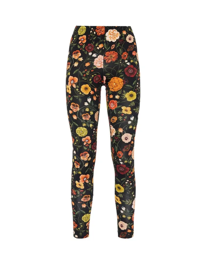 La Doublej Leggings Botticelli Black In Skinny Jersey Women Loungewear