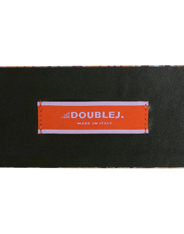 La Doublej Medium Belt Sovereign Mini Purple In Light Faille Women Small Accessories