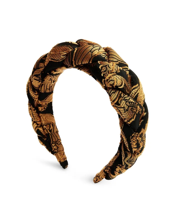 La Doublej Rapunzel Headband Cherubs Black In Fil Coup Women Hair Accessories La Doublej Rapunzel Headband Cherubs Black In Fil Coup Women Hair Accessories