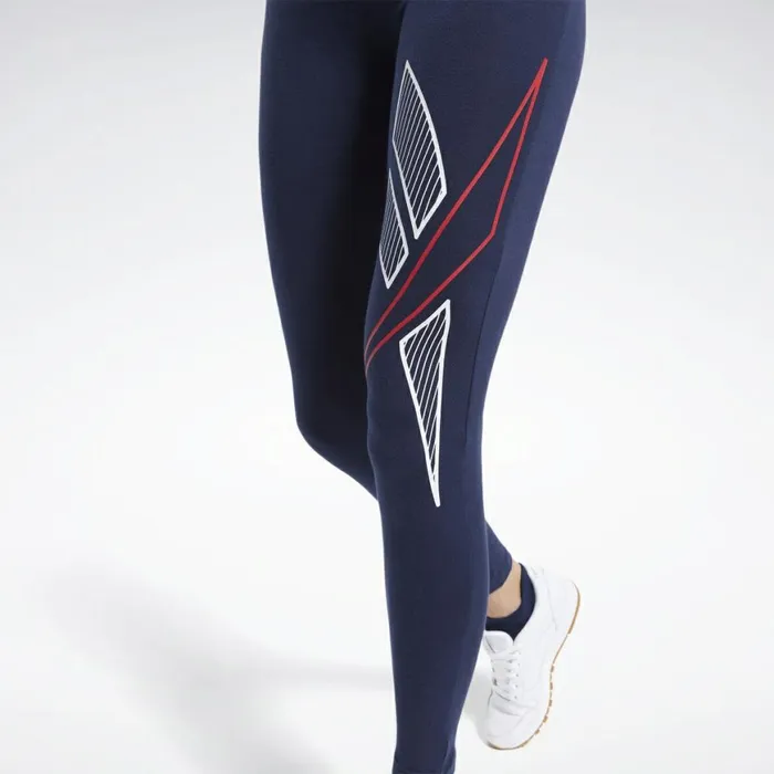 Leggings and Tights Womens Reebok Classics Big Vector Leggings Vector Navy