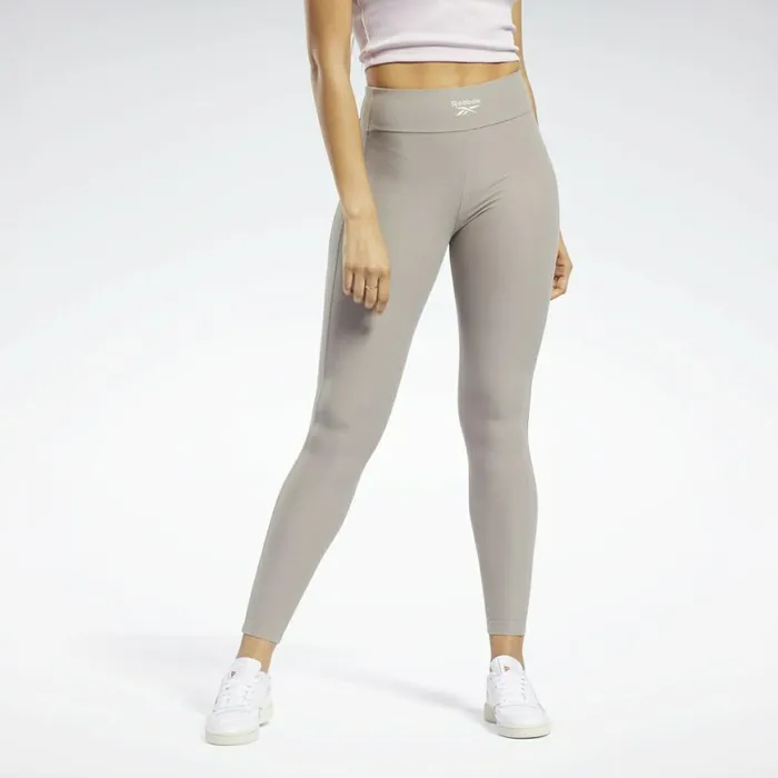 Leggings and Tights Womens Reebok Classics Cozy Knit Leggings Boulder Grey