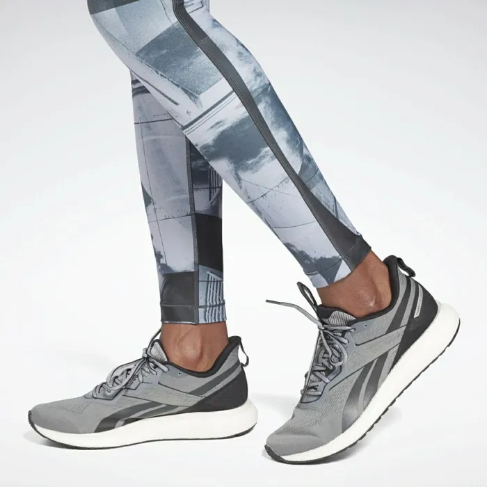 Leggings and Tights Womens Reebok Lux Bold Printed Leggings Black