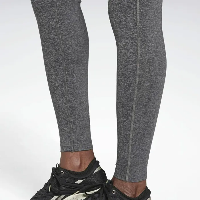 Leggings and Tights Womens Reebok Lux HighRise 2 Leggings Dark Grey Heather