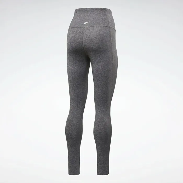 Leggings and Tights Womens Reebok Lux HighRise 2 Leggings Dark Grey Heather