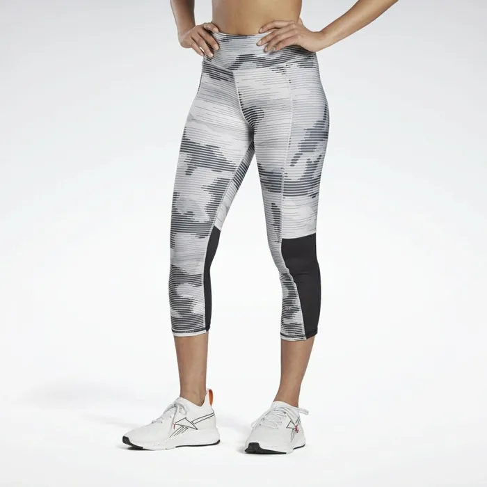 Leggings and Tights Womens Reebok Run Essentials 34 Length Leggings Porcelain Leggings and Tights Womens Reebok Run Essentials 34 Length Leggings Porcelain