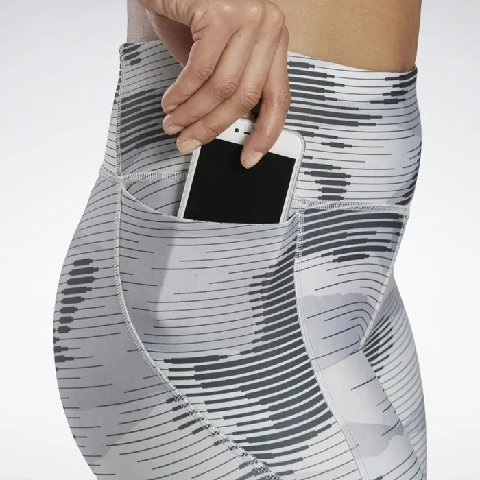 Leggings and Tights Womens Reebok Run Essentials 34 Length Leggings Porcelain