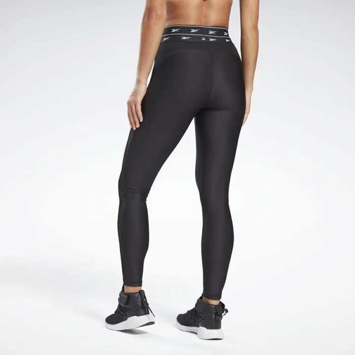Leggings and Tights Womens Reebok Studio Mesh Leggings Black