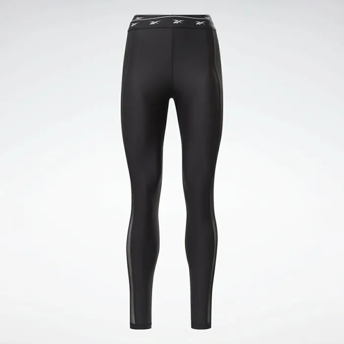 Leggings and Tights Womens Reebok Studio Mesh Leggings Black