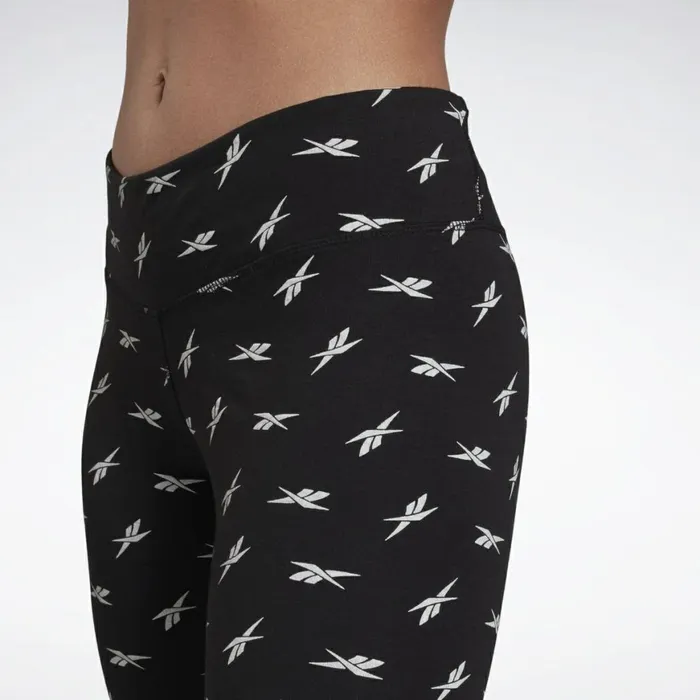 Leggings and Tights Womens Reebok Training Essentials Vector Leggings Black