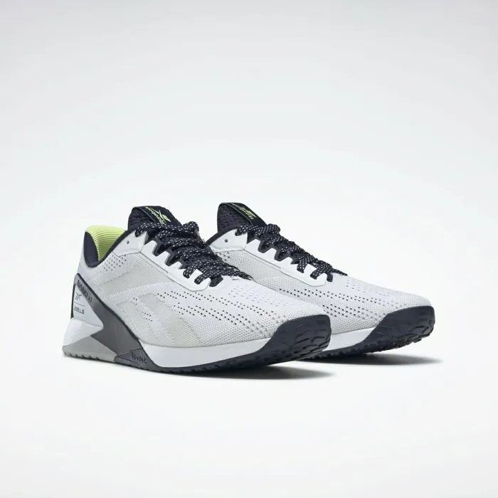 Les Mills Womens Reebok Nano X1 Training Shoes Les Mills White Vector Navy Pure Grey 3