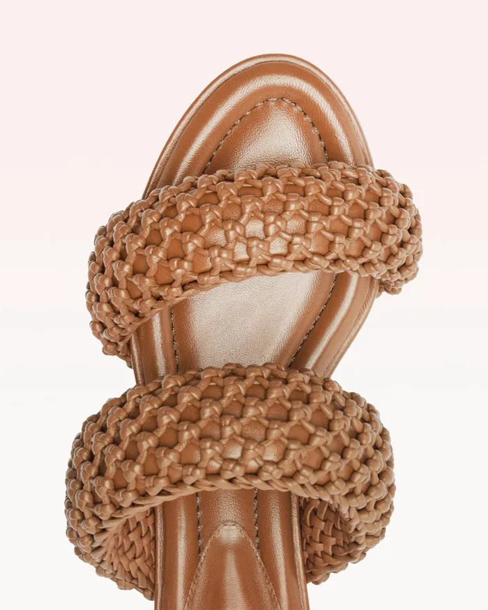 Lilla Woven 30 Espresso Women Alexandre Birman Flats