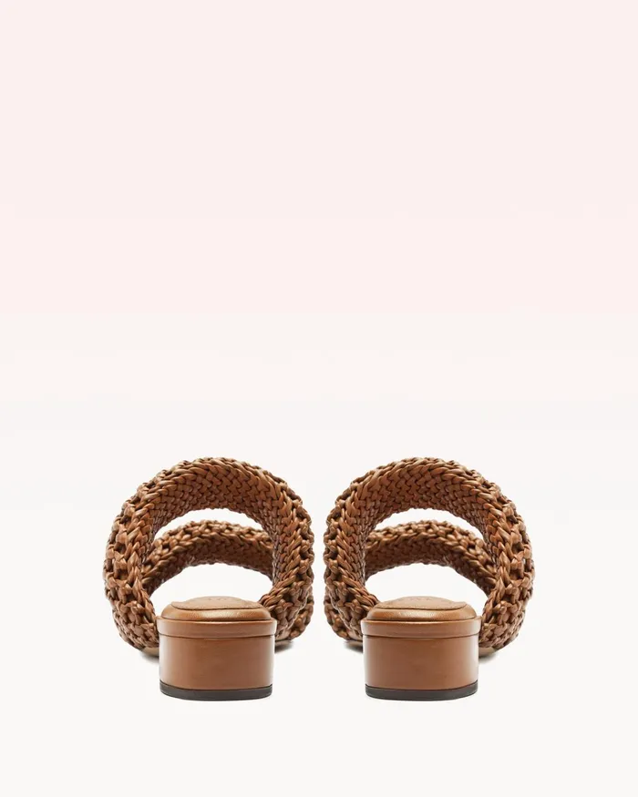 Lilla Woven 30 Espresso Women Alexandre Birman Flats