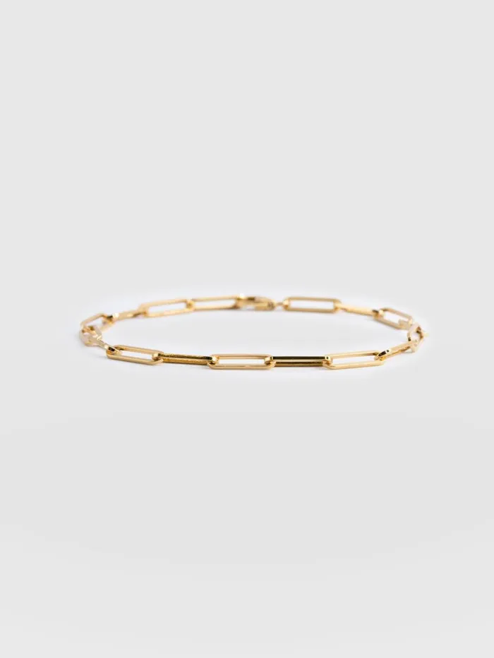 Link Chain Bracelet 8211 Gold Gold Women Saint And Sofia Bracelets