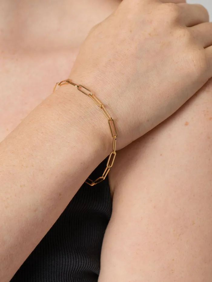 Link Chain Bracelet 8211 Gold Gold Women Saint And Sofia Bracelets