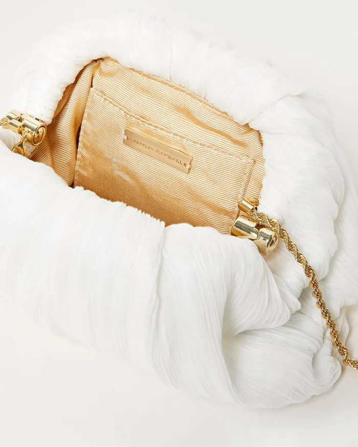 Loeffler Randall Bailey Pearl Pleated Dome Clutch I Clutches I Handbags Women Clutches