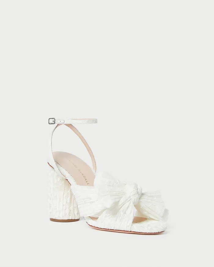 Loeffler Randall Camellia White Lace Bow Heel L Heeled Sandals L Footwear Women Heeled Sandals Loeffler Randall Camellia White Lace Bow Heel L Heeled Sandals L Footwear Women Heeled Sandals