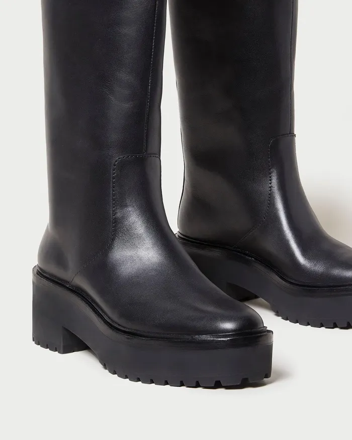 Loeffler Randall Carlee Black Tall Lug Boot I Tall Boots I Footwear Women Boots Loeffler Randall Carlee Black Tall Lug Boot I Tall Boots I Footwear Women Boots