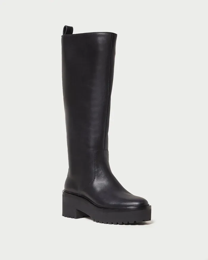 Loeffler Randall Carlee Black Tall Lug Boot I Tall Boots I Footwear Women Boots Loeffler Randall Carlee Black Tall Lug Boot I Tall Boots I Footwear Women Boots