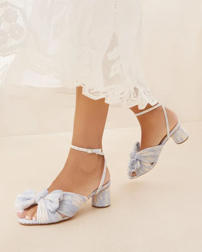 Loeffler Randall Dahlia Blue Floral Bow Heel L Heeled Sandals L Footwear Women Heeled Sandals Loeffler Randall Dahlia Blue Floral Bow Heel L Heeled Sandals L Footwear Women Heeled Sandals