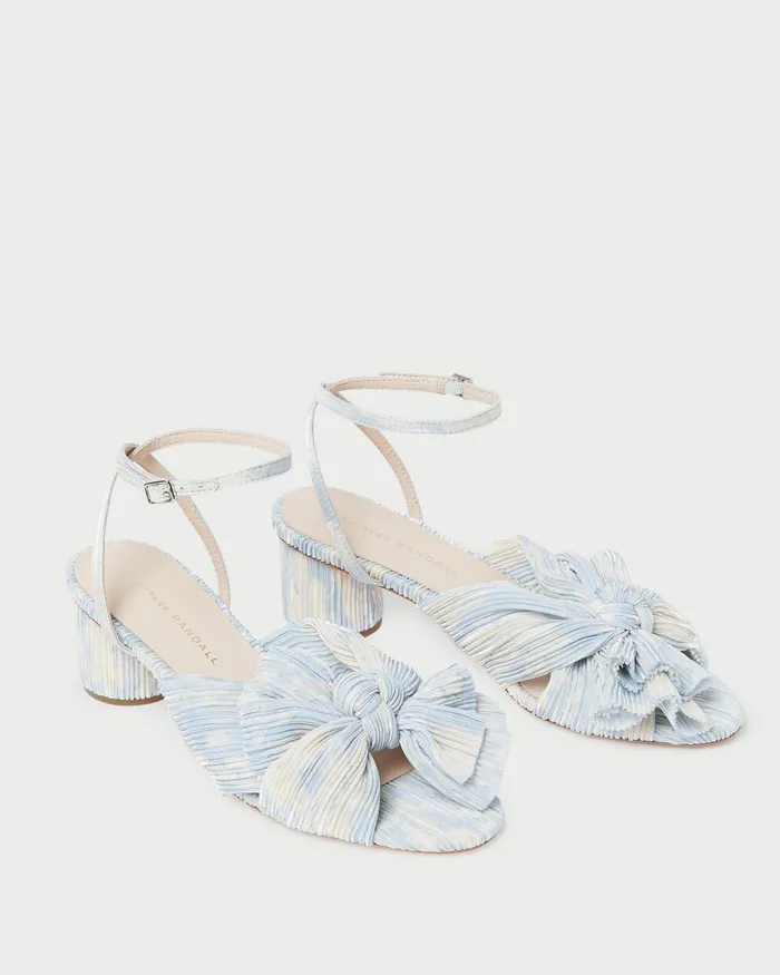Loeffler Randall Dahlia Blue Floral Bow Heel L Heeled Sandals L Footwear Women Heeled Sandals Loeffler Randall Dahlia Blue Floral Bow Heel L Heeled Sandals L Footwear Women Heeled Sandals