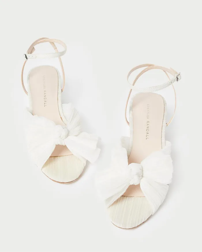 Loeffler Randall Dahlia Bow Low Heel With Women Heeled Sandals Loeffler Randall Dahlia Bow Low Heel With Women Heeled Sandals