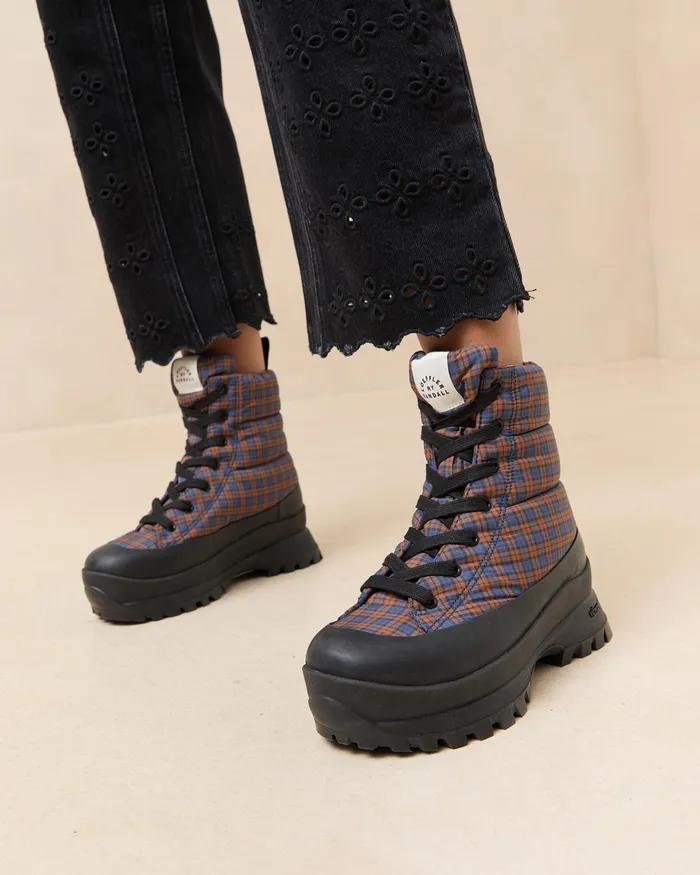 Loeffler Randall Davey NavyRust Weather Boot Women Boots Loeffler Randall Davey NavyRust Weather Boot Women Boots