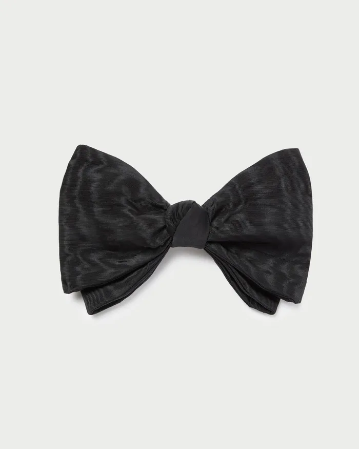 Loeffler Randall Eden Black Bow Hair Clip Women Accessories