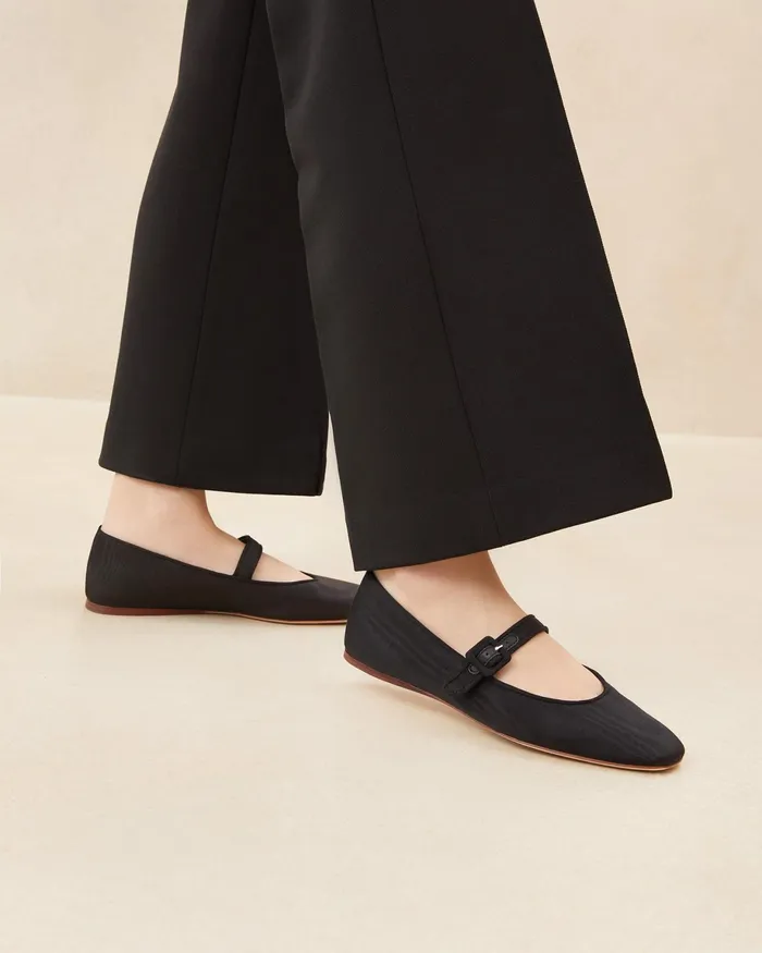 Loeffler Randall Ginger Black Moir Mary Jane L Flats L Footwear Women Flats and Loafers Loeffler Randall Ginger Black Moir Mary Jane L Flats L Footwear Women Flats and Loafers