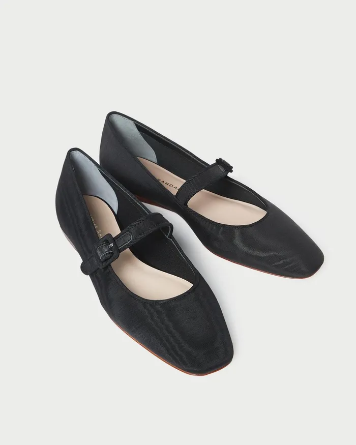 Loeffler Randall Ginger Black Moir Mary Jane L Flats L Footwear Women Flats and Loafers Loeffler Randall Ginger Black Moir Mary Jane L Flats L Footwear Women Flats and Loafers