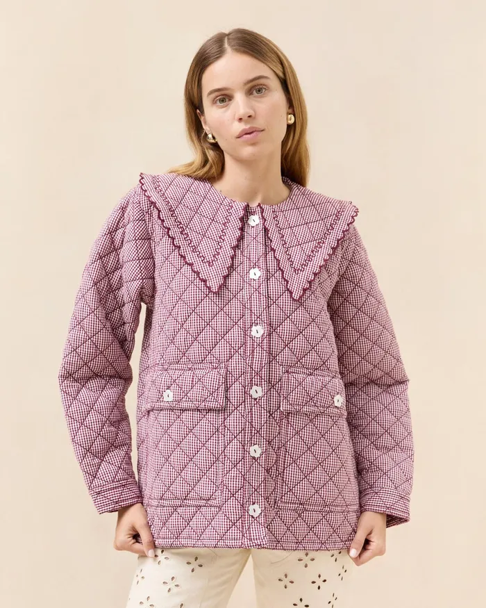 Loeffler Randall James Quilted Jacket Women Outerwear