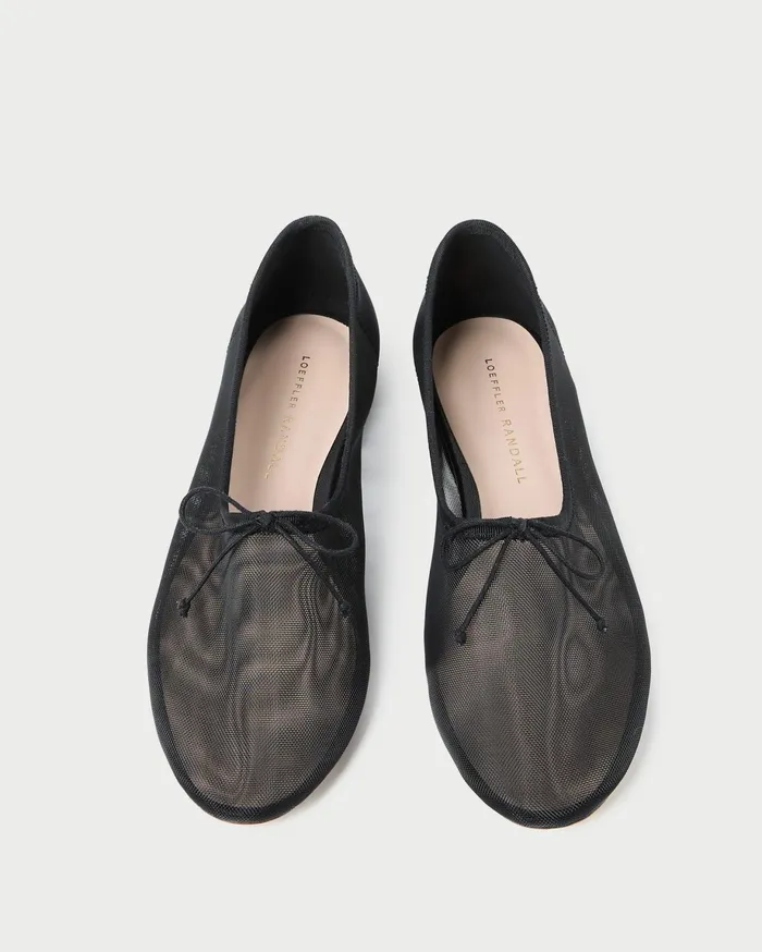 Loeffler Randall Landon Black Mesh Ballet Flat L Flats L Footwear Women Flats and Loafers Loeffler Randall Landon Black Mesh Ballet Flat L Flats L Footwear Women Flats and Loafers