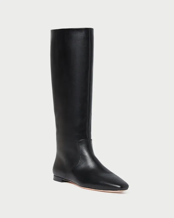 Loeffler Randall Lillian Black Leather Tall Boot Women Boots Loeffler Randall Lillian Black Leather Tall Boot Women Boots