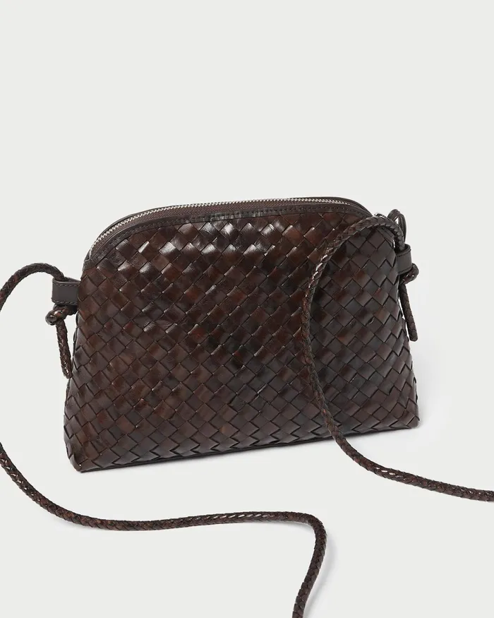 Loeffler Randall Mallory Chocolate Woven Crossbody L Crossbodies L Handbags Women Crossbodies Loeffler Randall Mallory Chocolate Woven Crossbody L Crossbodies L Handbags Women Crossbodies