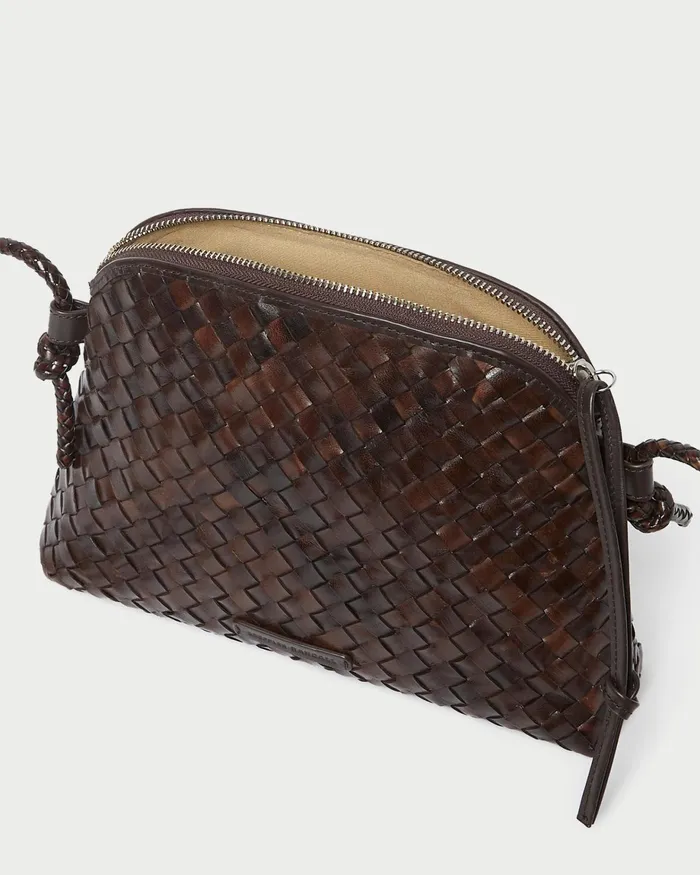 Loeffler Randall Mallory Chocolate Woven Crossbody L Crossbodies L Handbags Women Crossbodies Loeffler Randall Mallory Chocolate Woven Crossbody L Crossbodies L Handbags Women Crossbodies