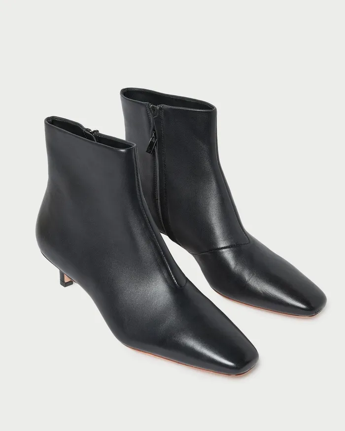 Loeffler Randall Marcella Black Leather Ankle Boot Women Boots Loeffler Randall Marcella Black Leather Ankle Boot Women Boots