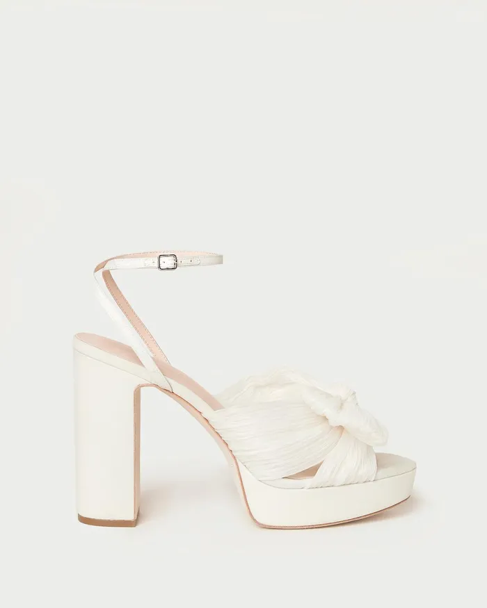 Loeffler Randall Natalia Pearl Platform Bow Heel Women Heeled Sandals Loeffler Randall Natalia Pearl Platform Bow Heel Women Heeled Sandals