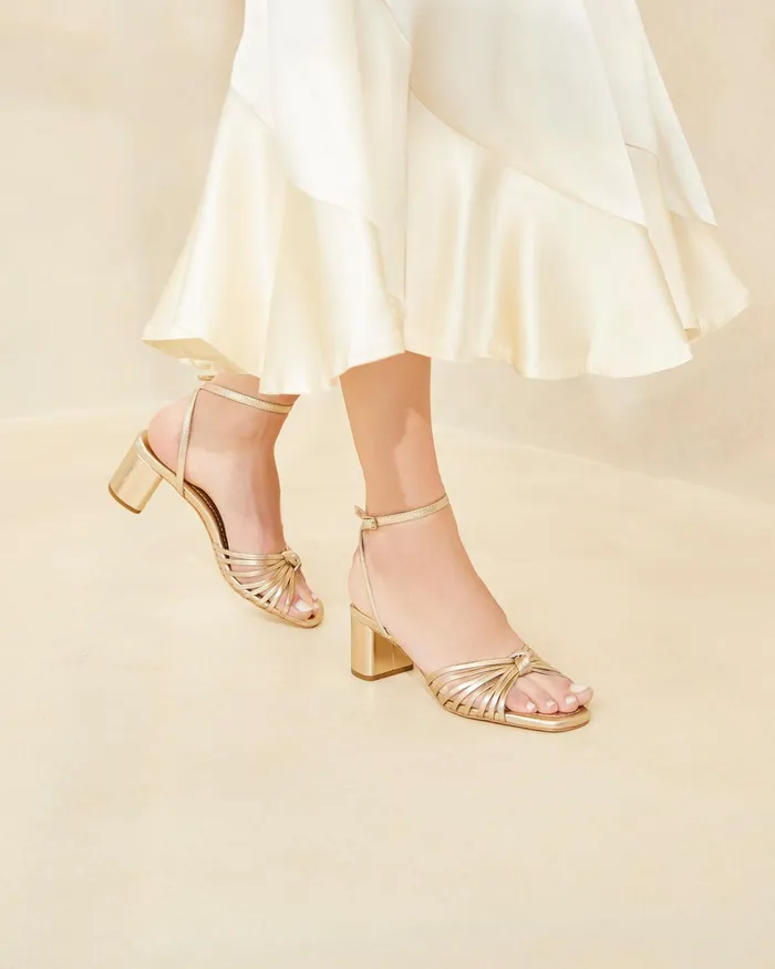 Loeffler Randall Olivia Champagne Knot MidHeel Sandal L Heeled Sandals L Footwear Women Heeled Sandals Loeffler Randall Olivia Champagne Knot MidHeel Sandal L Heeled Sandals L Footwear Women Heeled Sandals