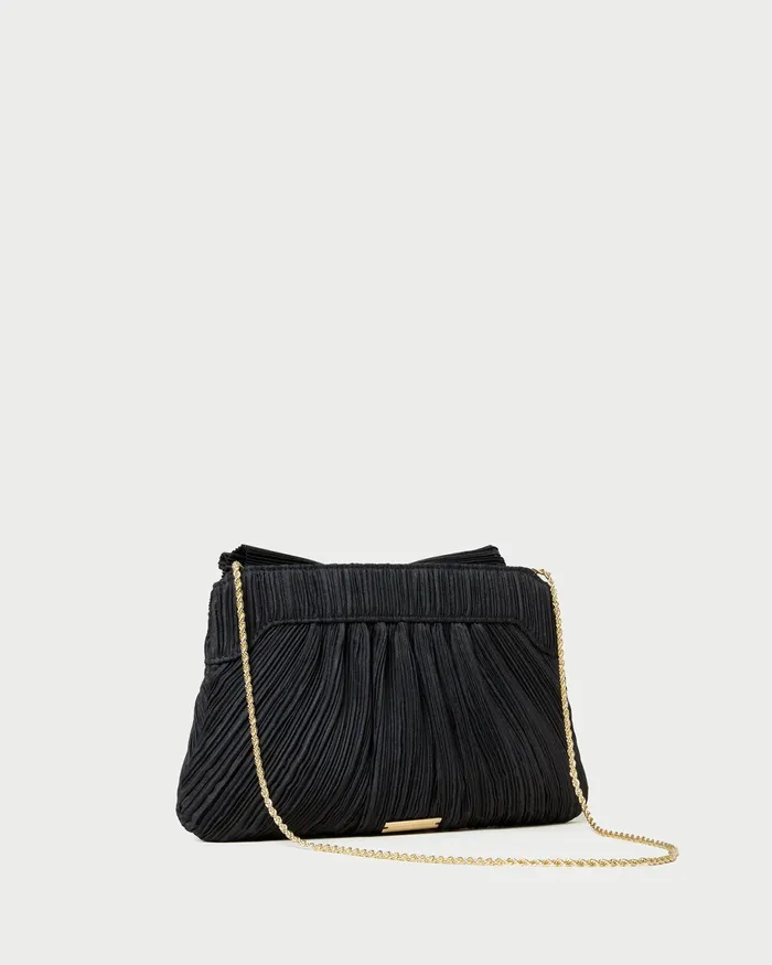 Loeffler Randall Rayne Black Bow Clutch I Clutches I Handbags Women Clutches
