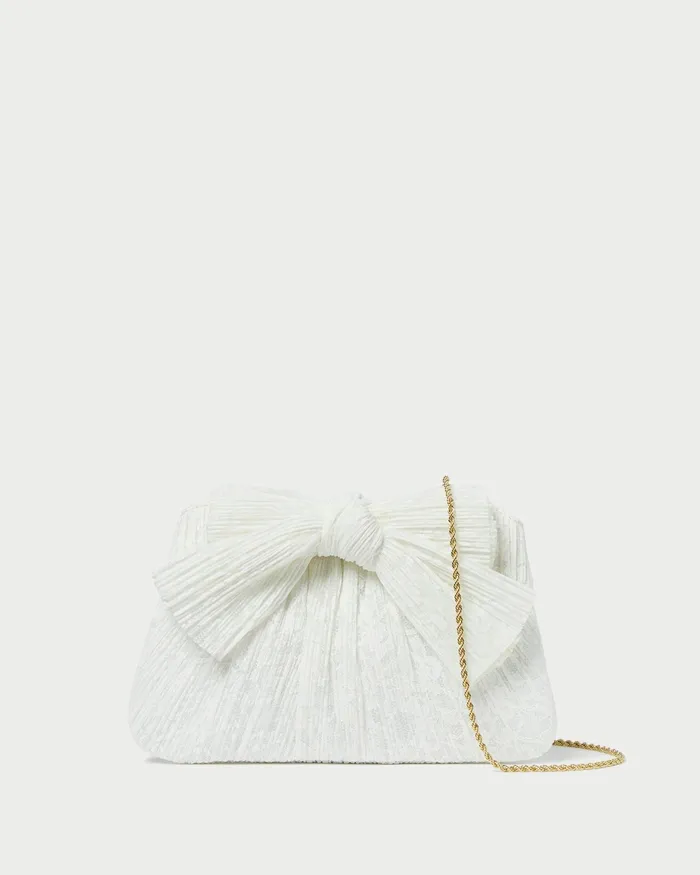 Loeffler Randall Rayne White Lace Bow Clutch L Clutches L Handbags Women Clutches Loeffler Randall Rayne White Lace Bow Clutch L Clutches L Handbags Women Clutches