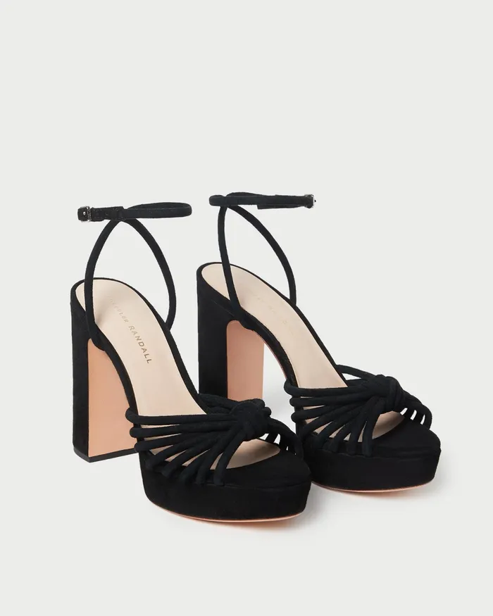 Loeffler Randall Rivka Black Suede Platform Sandal L Heeled Sandals L Footwear Women Heeled Sandals Loeffler Randall Rivka Black Suede Platform Sandal L Heeled Sandals L Footwear Women Heeled Sandals