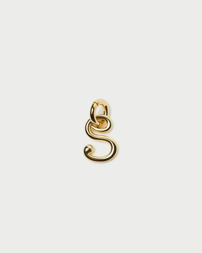 Loeffler Randall Small Gold Letter quotSquot Charm L Jewelry L Accessories Women Accessories Loeffler Randall Small Gold Letter quotSquot Charm L Jewelry L Accessories Women Accessories