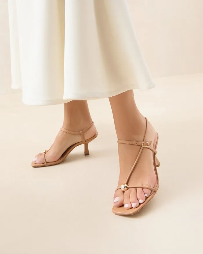 Loeffler Randall Triana Dune Leather MidHeel Sandal I Heeled Sandals I Footwear Women Heeled Sandals Loeffler Randall Triana Dune Leather MidHeel Sandal I Heeled Sandals I Footwear Women Heeled Sandals
