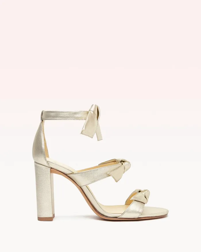 Lolita Block 90 Metallic Golden 8211 Gold Heels Gold Women Alexandre Birman Sandals Lolita Block 90 Metallic Golden 8211 Gold Heels Gold Women Alexandre Birman Sandals