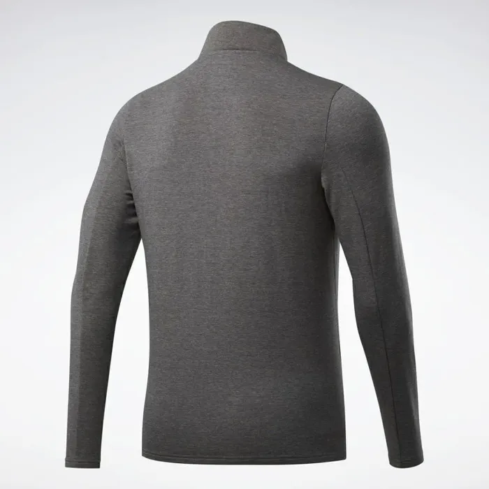 Loungewear Mens Reebok ActivchillCotton QuarterZip Top Black
