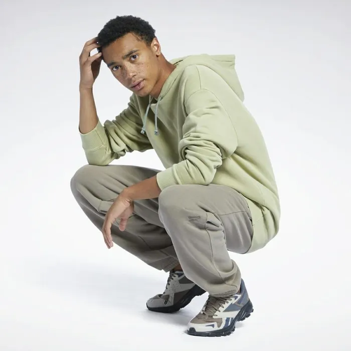 Loungewear Mens Reebok Classics Natural Dye Hoodie Harmony Green