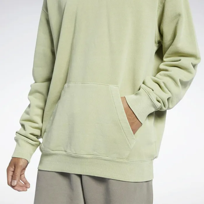Loungewear Mens Reebok Classics Natural Dye Hoodie Harmony Green